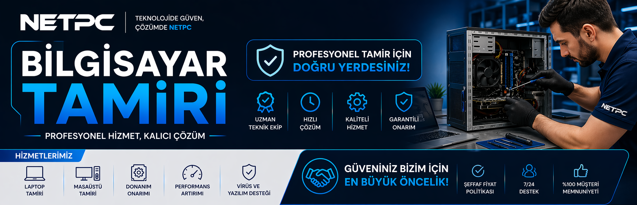 Profesyonel Bilgisayar Tamiri